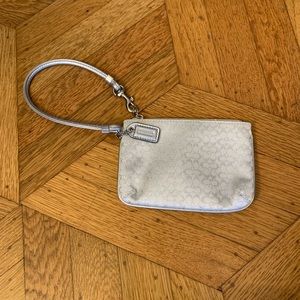 Coach Signature Mini C Wristlet